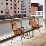 Tribal Embroidery Coral Pillow - Image 2