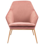 Greta Sitting Chair - Dusty Pink - Image 3