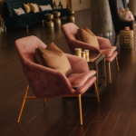 Greta Sitting Chair - Dusty Pink - Image 6