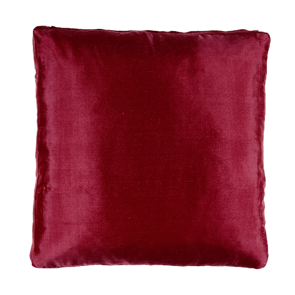 Burgundy Dupioni Pillow