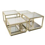 Glam Mirrored Coffee Table