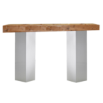 White Pedestal Community Table