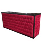 Red Velvet Tufted Bar