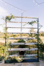 Trenton Shelves with Silver Mirror