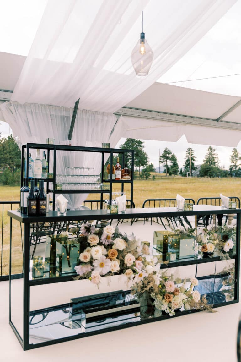 8' Mirrored Inset Bar