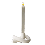 Knotted Taper Candle Holder - Image 2