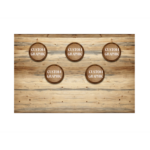 Blue Pine Wall & Barrel Tops