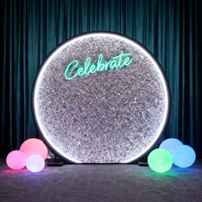 LED Mylar Hoop - Image 2